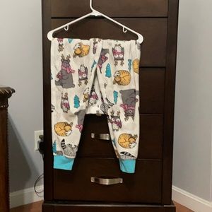 Soft children’s print pajama bottoms